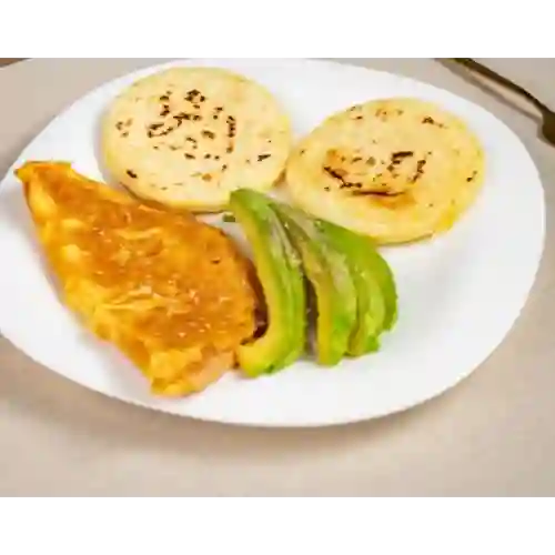 Desayuno Omelette Montaña