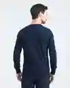 Suéter Basic Masculino Azul Medianoche Talla XL Chevignon