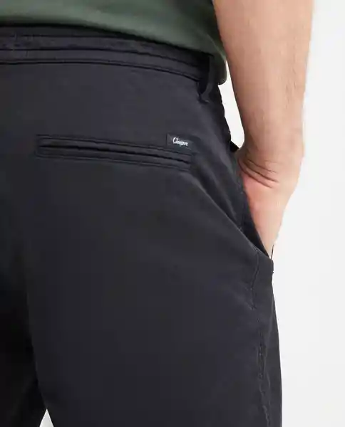 Short Elasticated Waist Negro Sombrío Ultra Oscuro 36 Chevignon