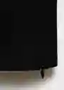 Pantalón Romi Negro Talla S Mujer Mango