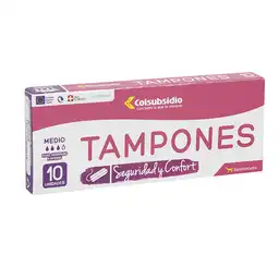 Tampon Colsubsidio Digital Medio 10und