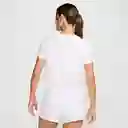 Nike Camiseta One Swoosh Mujer Blanco Talla XS Ref: FV6373-100