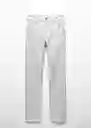 Pantalón Metallic Plata Talla 21 Teen Niñas Mango