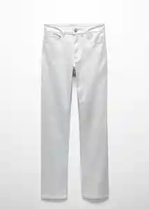 Pantalón Metallic Plata Talla 21 Teen Niñas Mango