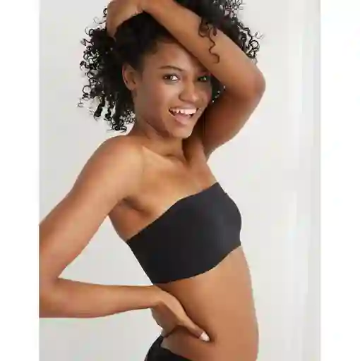 Bralette Negro Talla Medium Aerie American Eagle