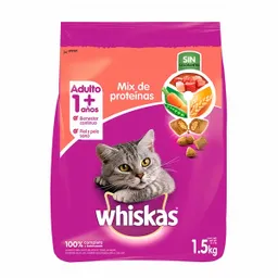 Alimento Para Gato Whiskas Meat Mix 1.5Kg