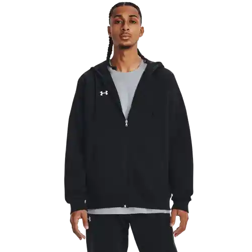 Under Armour Chaqueta Rival Fleece de Hombre Negro Talla SM