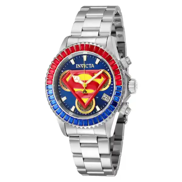 Reloj Mujer Dc Comics Plateado 41267 Invicta