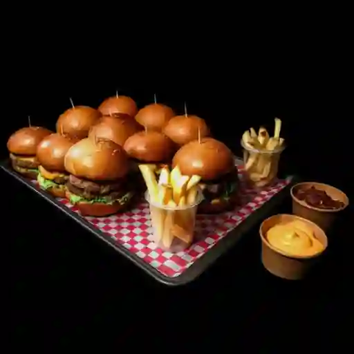 Combo Mini Hamburguesas X10