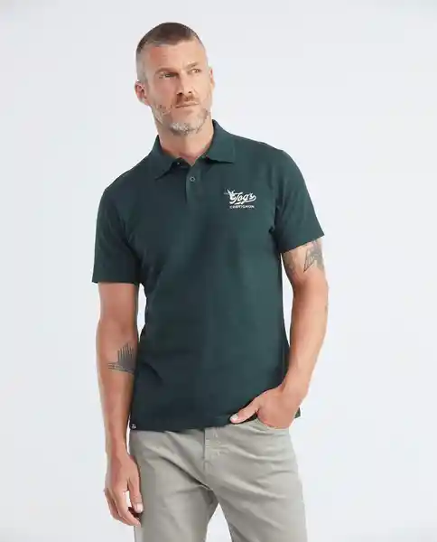 Camiseta Polo Graphic Togs Verde Galloway Talla S Chevignon