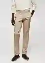 Pantalón Graham Beige Talla 46 Hombre Mango