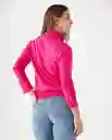 Saco Tejido Rosa Fucsia Medio Talla M 169F104 Esprit