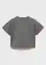 Camiseta Jersey Antracita Talla 14 Niñas Mango