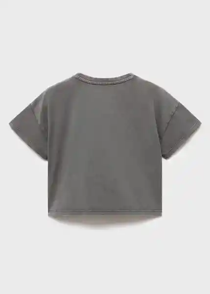 Camiseta Jersey Antracita Talla 14 Niñas Mango