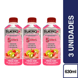 3 x Suerox Fresa Kiwi