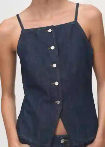 Top Lia Tejano Soft Talla S Mujer Mango