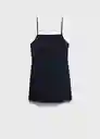 Vestido Pichi Tere Tejano Soft Talla S Mujer Mango