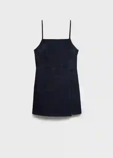 Vestido Pichi Tere Tejano Soft Talla S Mujer Mango