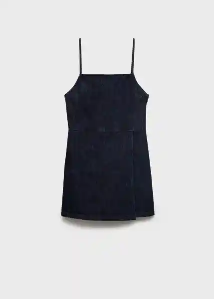 Vestido Pichi Tere Tejano Soft Talla S Mujer Mango