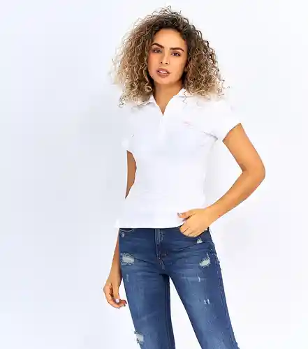 Unser Blusa Blanco Talla M 739797