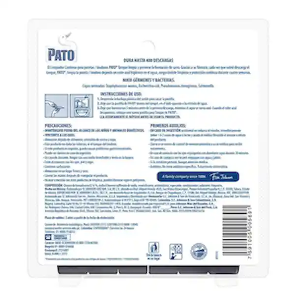 Pato Pastillas para Tanque Fragancia Marina