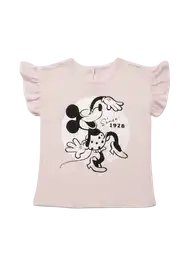 Camiseta Manga Corta Rosado Talla 2T