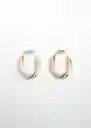 Pendientes Frida Oro Talla 99 Mujer Mango