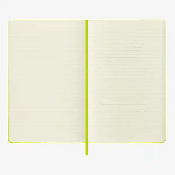 Moleskine Cuaderno Grande Rayas Verde Li Hc