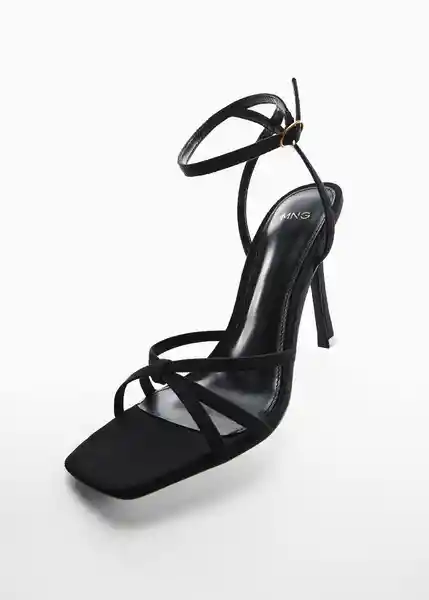 Sandalias Zas Negro Talla 40 Mujer Mango