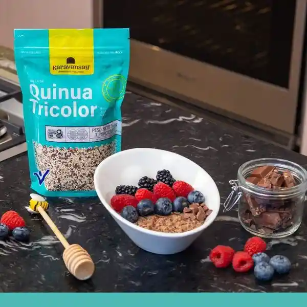 Karavansay Quinua en Semilla Tricolor