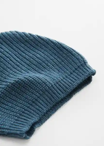 Gorro Indigo Petroleo Talla 49 Niños Mango