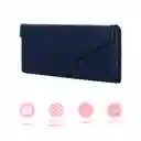 Estuche Para Lentes Plegable Triangular Azul Miniso