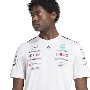 Adidas Camiseta Lifestyle de Hombre Blanco Talla M