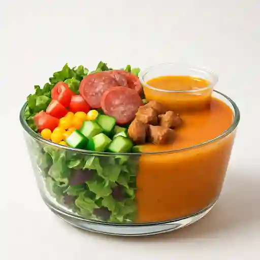 ½ Salate Supreme + ½ Sopa