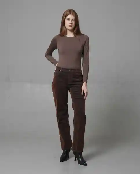 Pantalón Mujer Café Talla 6 269G026_CAF190808 Rifle