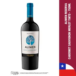 Aliwen Vino Tinto Cabernet Sauvignon Merlot Reserva