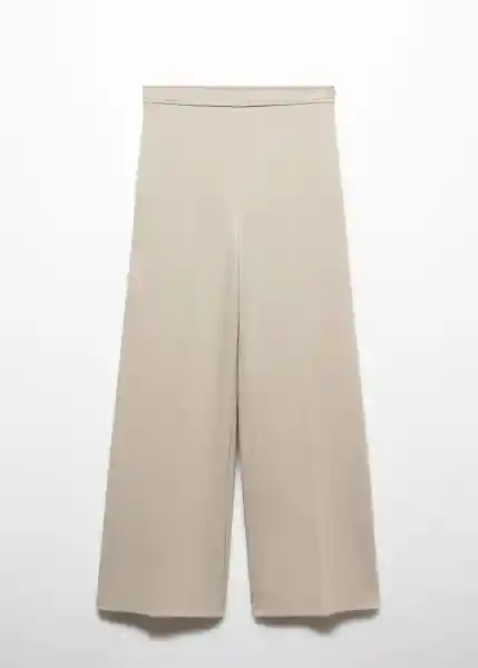 Pantalón Amber-a Beige Talla XL Mujer Mango