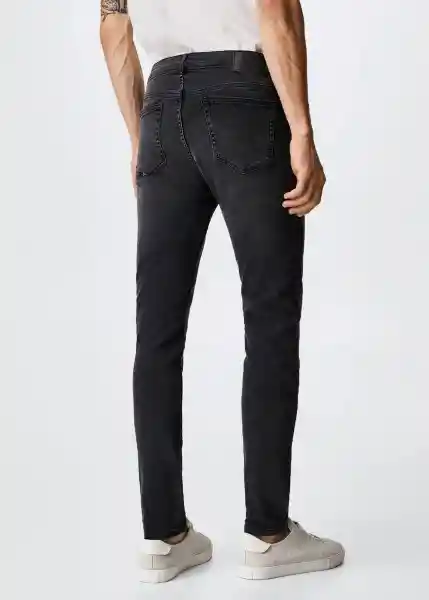 Jean Jude Tejano Gris Oscuro Talla 38 Hombre Mango