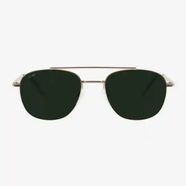 Inkanta Gafas Levy Dorado Lente Verde C4