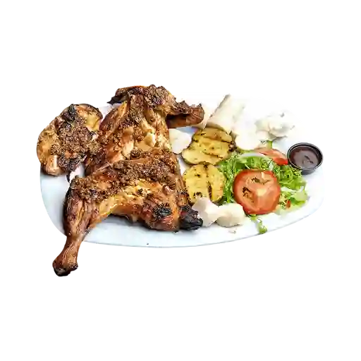 ½ Pollo Árabe