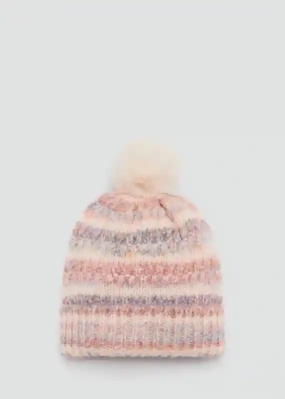 Gorro Eary Rosa Palo Talla 57 Niñas Mango