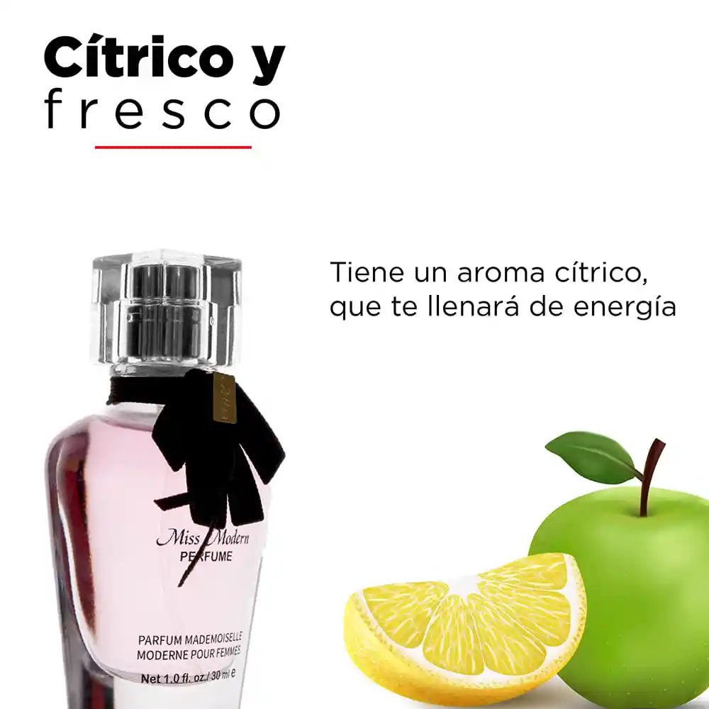 Perfume Para Mujer Miss Modern Cítrico Miniso