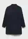 Abrigo Parka Chayton Petróleo Talla S Hombre Mango