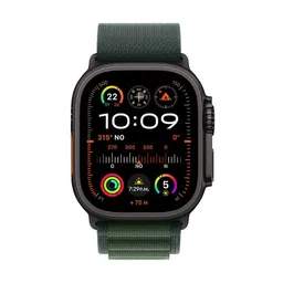 Apple Watch Ultra 2 Gps + Cellular Black Titanium Green 49 mm