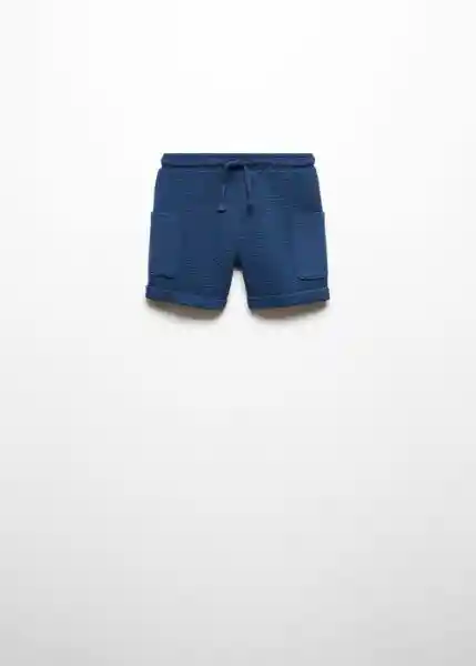 Bermuda Wave Navy Talla 71 Niño Mango