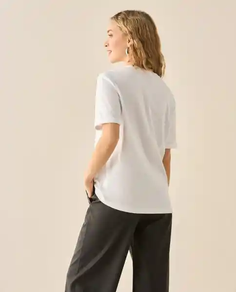 Camiseta Blanco Radiante Claro Talla S 103G004 Esprit