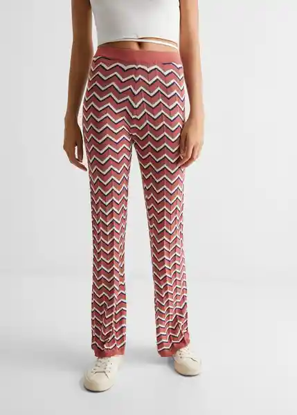 Pantalón Lulap Rosa Talla 20 Niñas Mango