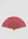 Abanico Stefanp Burdeos Talla 99 Mujer Mango