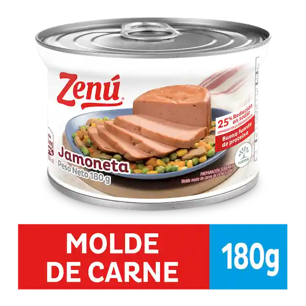 Zenú Jamoneta Molde de Carne 