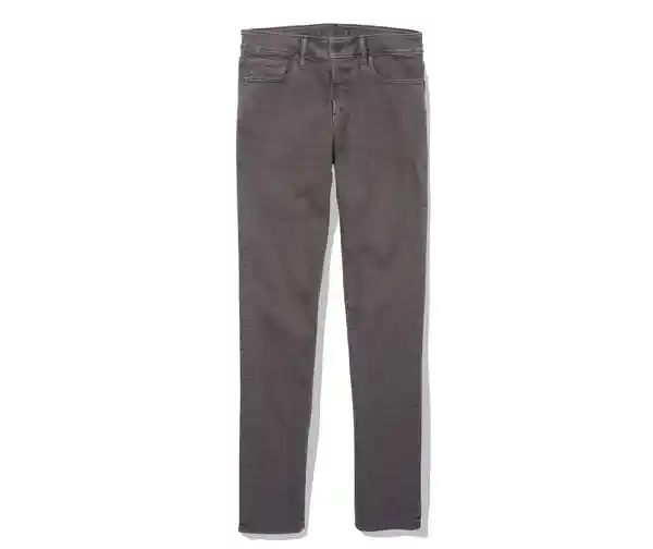 Jean Slim Hombre Gris Talla 30 x 32 American Eagle